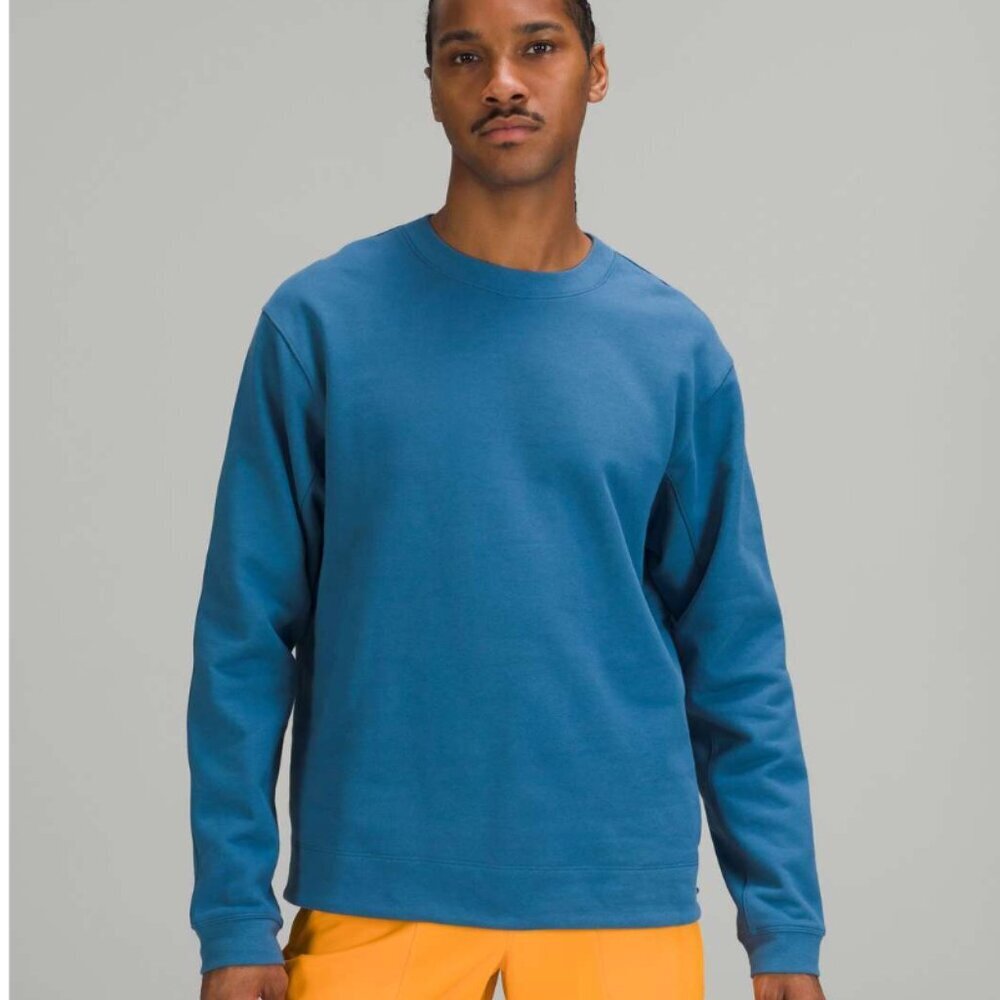 Lululemon French Terry Oversized Long Sleeve Crew Pullover | Cinchable Hem